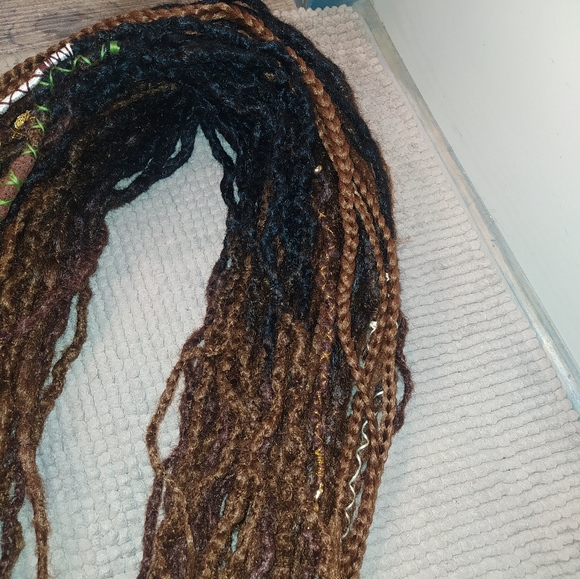 BRAND NEW Full set DE synthetic dreadlock hair extensions - Picture 5 of 7